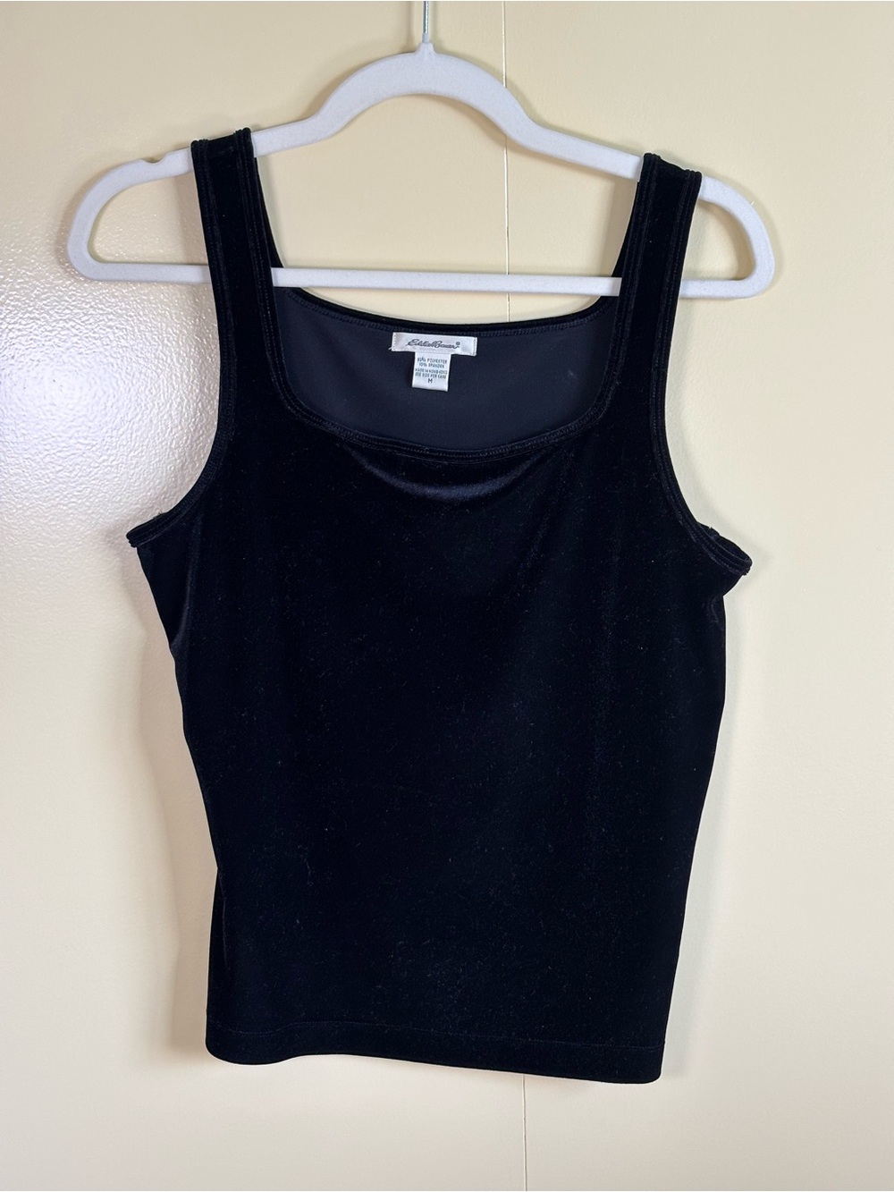 Eddie Bauer Black Velvet Tank Top